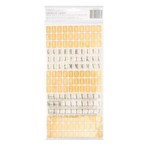 Crate Paper – Moonlight Magic – Gold Foil Thickers · Aufkleber