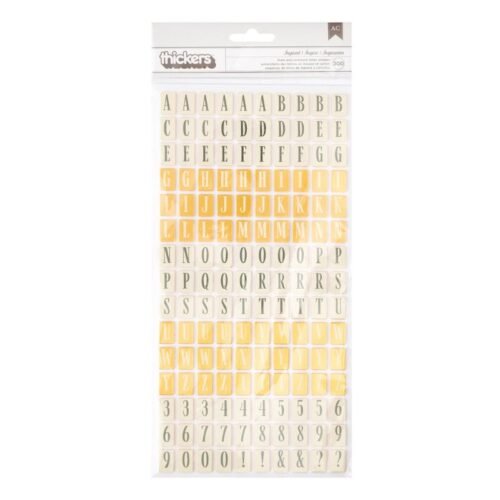 Crate Paper – Moonlight Magic – Gold Foil Thickers · Aufkleber