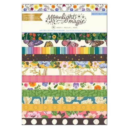 Papierblock: Crate Paper – Moonlight Magic – Paper Pad 6 x 8