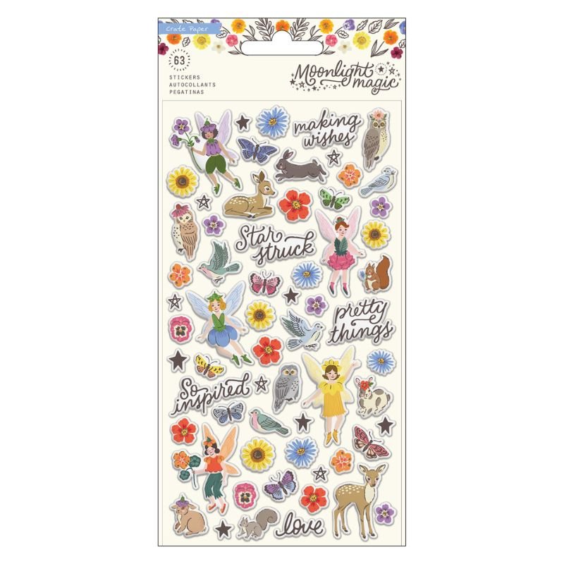 3D-Aufkleber: Crate Paper - Moonlight Magic - Puffy Sticker