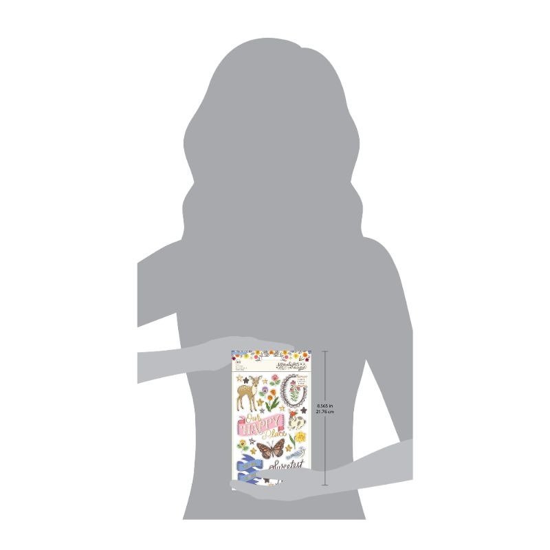 Aufkleber-Buch: Crate Paper - Moonlight Magic - Gold Foil Sticker – Bild 4