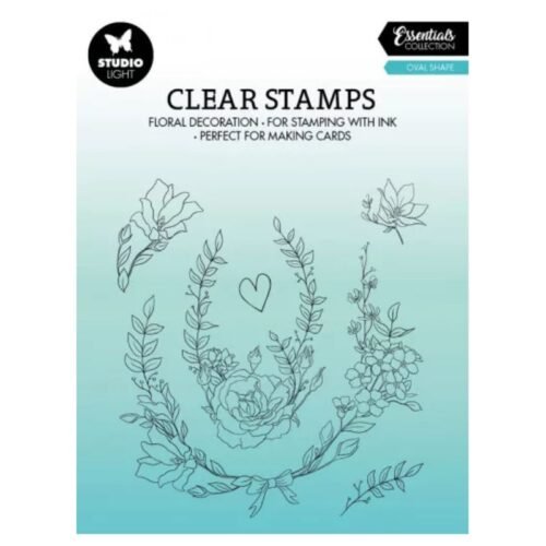 Acrylstempel: Studio Light – Floral Decoration – Essentials Nr.363