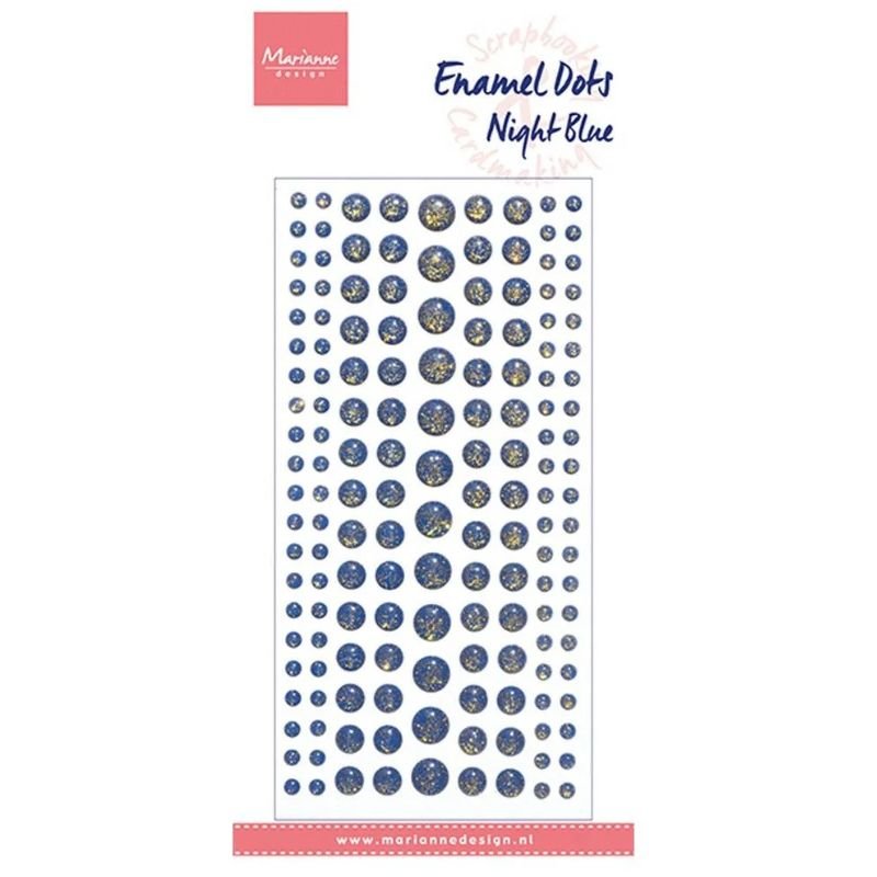 Klebepunkte: Marianne Design - Enamel Dots - Nacht Blau