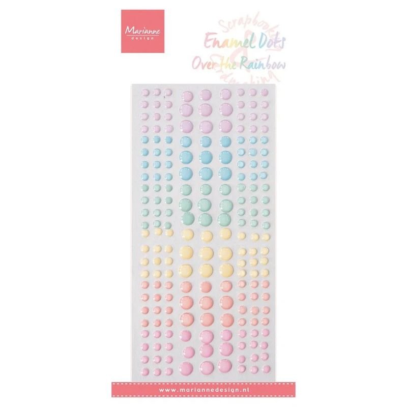 Klebepunkte: Marianne Design - Enamel Dots - Over the Rainbow