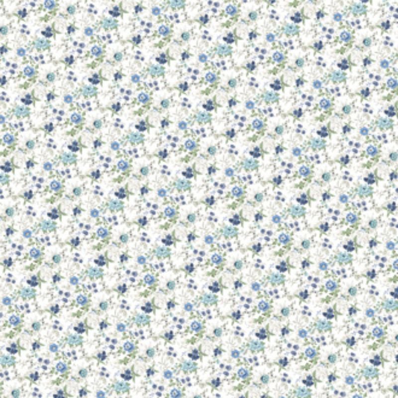 Designpapier: Kaisercraft - Wandering Ivy Kollektion - Blue Posy – Bild 3