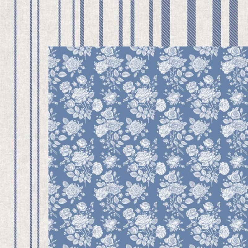 Designpapier: Kaisercraft - Wandering Ivy Kollektion - Cobalt