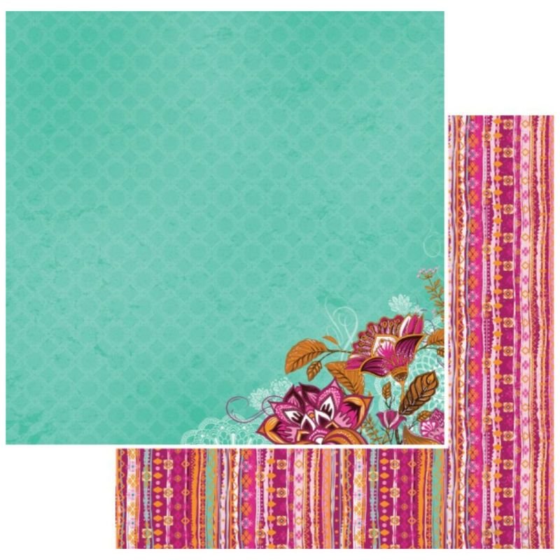 Designpapier: Kaisercraft - Bombay Sunset Kollektion - Mumbai – Bild 2