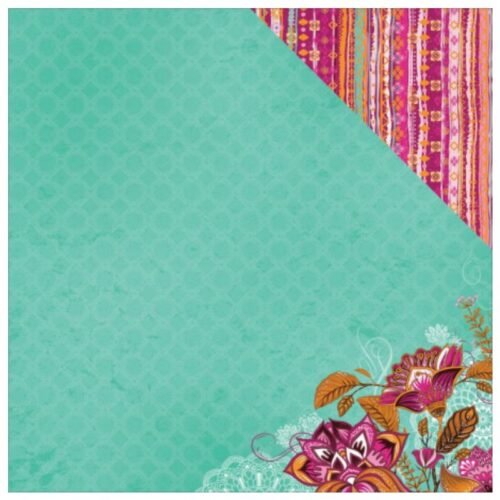 Designpapier: Kaisercraft – Bombay Sunset Kollektion – Mumbai