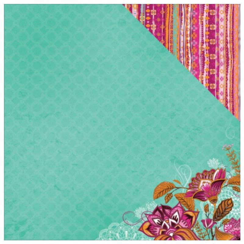 Designpapier: Kaisercraft - Bombay Sunset Kollektion - Mumbai