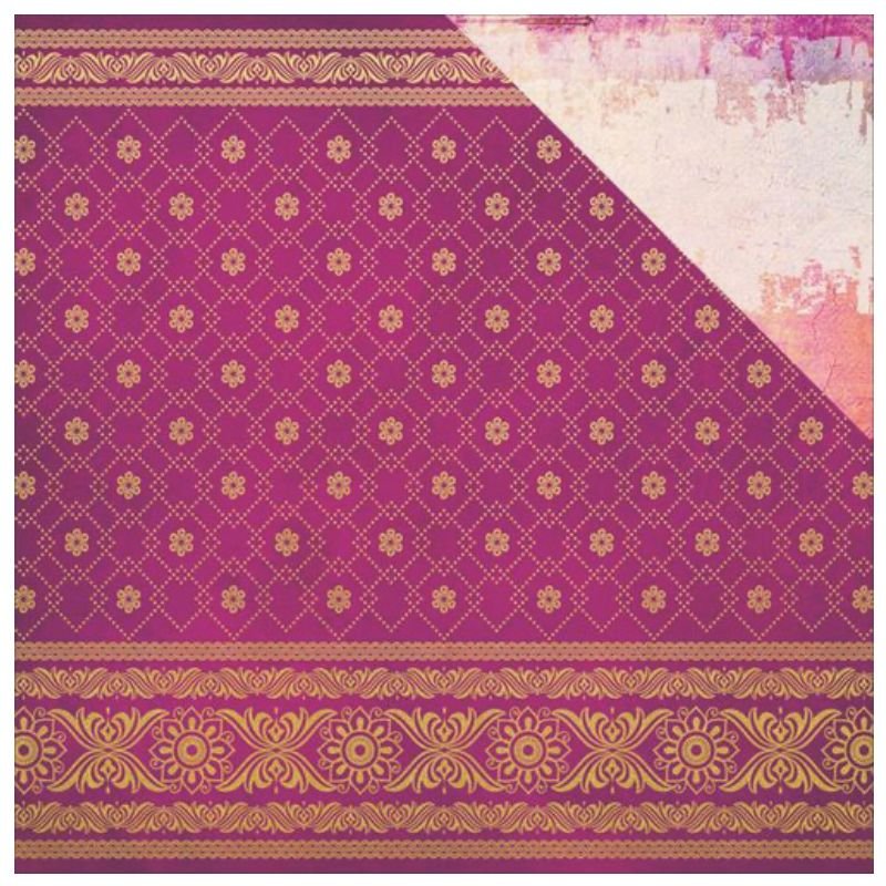 Designpapier: Kaisercraft - Bombay Sunset Kollektion - Sari