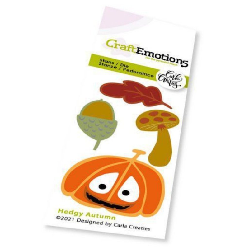 CraftEmotions Dies – Hedgy Autumn 8 pcs