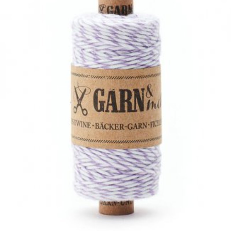 GARN & Mehr – Bakers Twine – Veillchen-Pastell