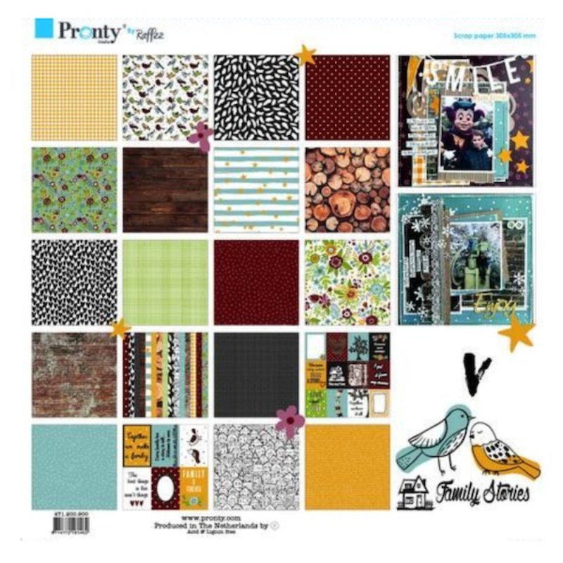 Pronty Crafts – Scrap Paper – Family Stories by Raffzz