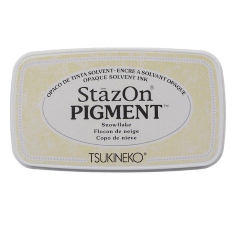 StazOn – Pigment – Stempelkissen Snowflake