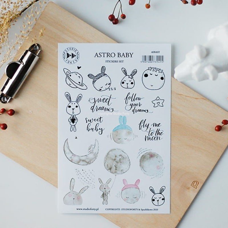 Studio Forty – Astro Baby – Sticker Set