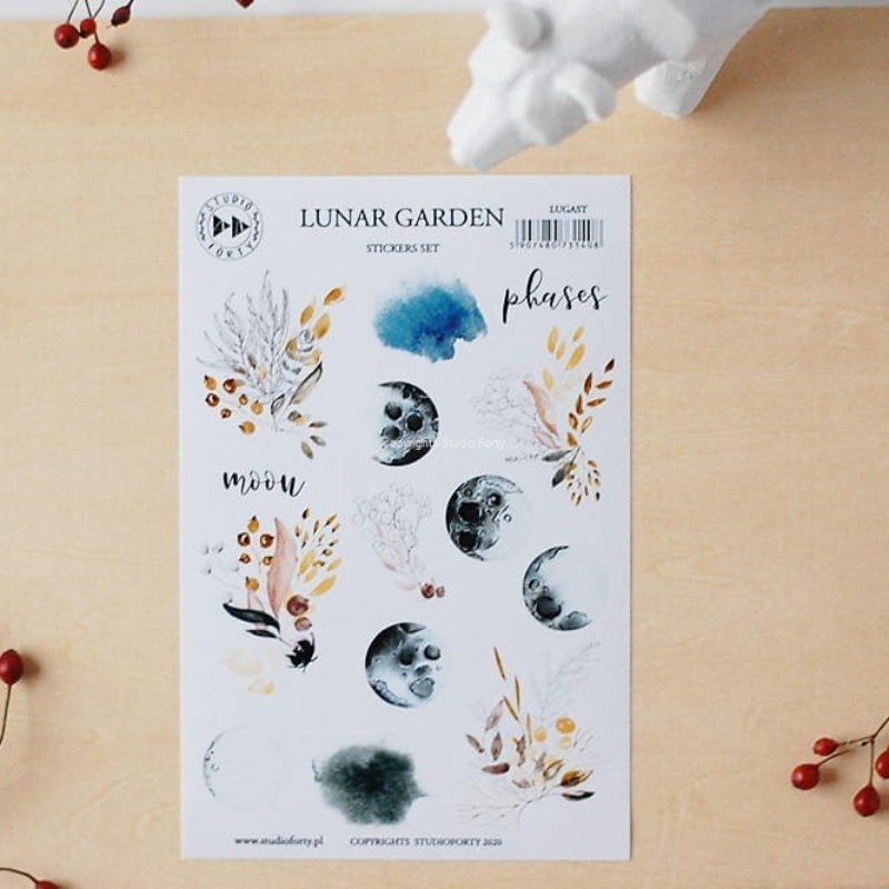 Studio Forty – Lunar Garden – Sticker Set