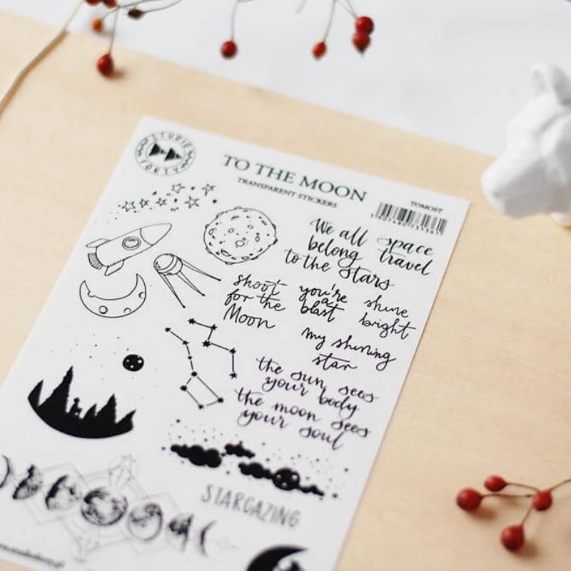 Studio Forty – To the Moon – Sticker Set