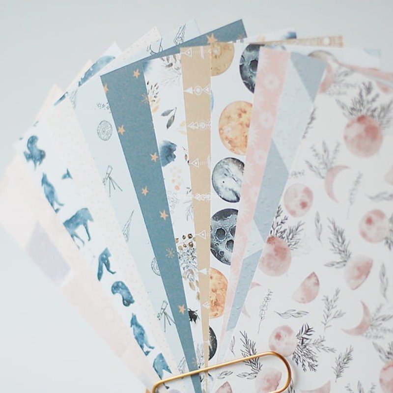 Design-Papier: Studio Forty – Lunare – Notebook Paper Pad