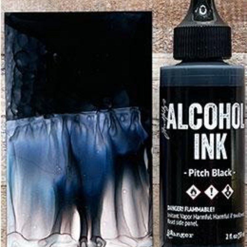 Tim Holtz - Ranger - Alcohol Ink Pitch Black – Bild 3