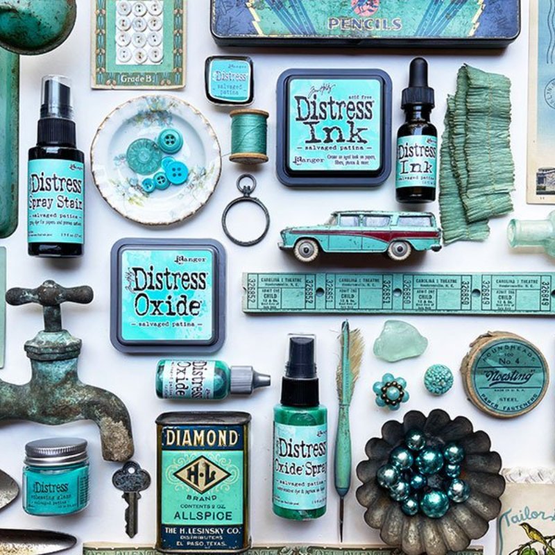 Tim Holtz – Ranger – Distress Spray Stain – Salvaged Patina