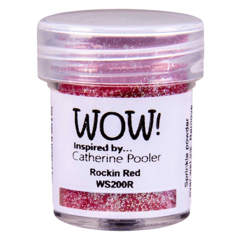 WOW! - Embossing Glitter Powder - Rockin Red 15ml