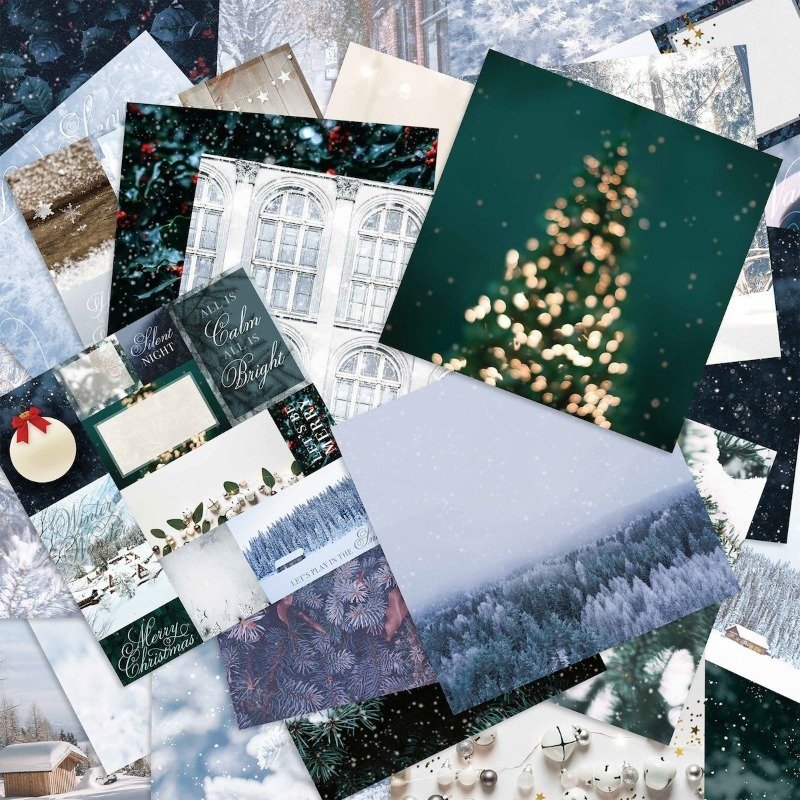 Craft Smith - Winter Scene - Paper Pad - 12 x 12 Inch – Bild 3
