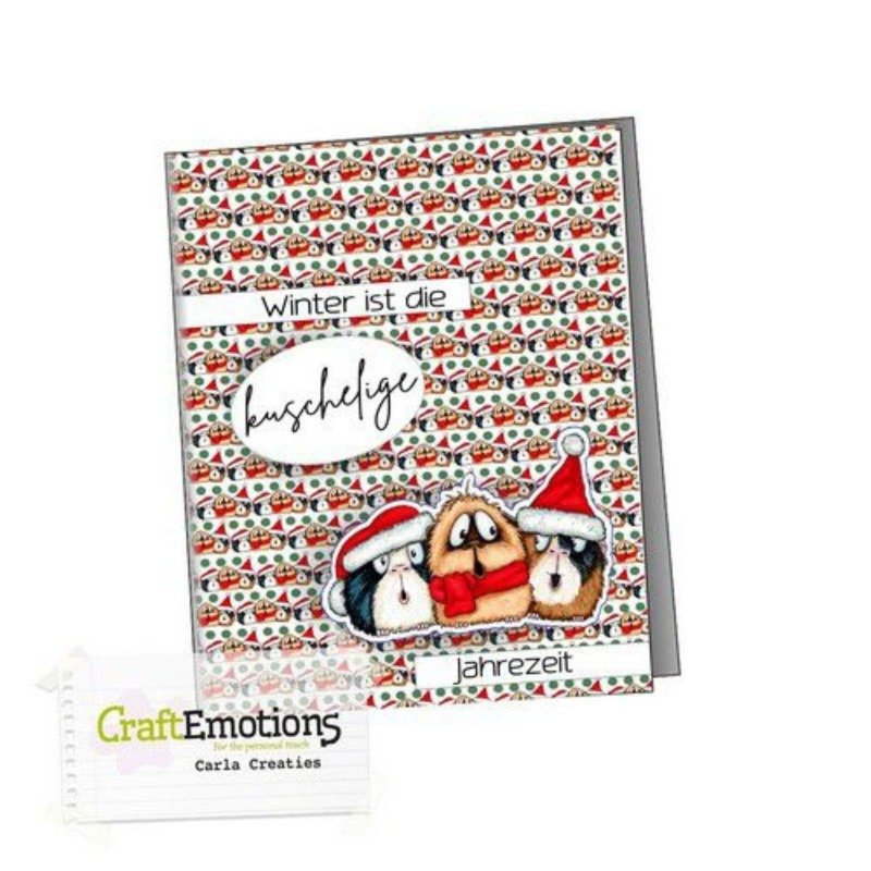 Acrylstempel: CraftEmotions – Meerschweinchen 5