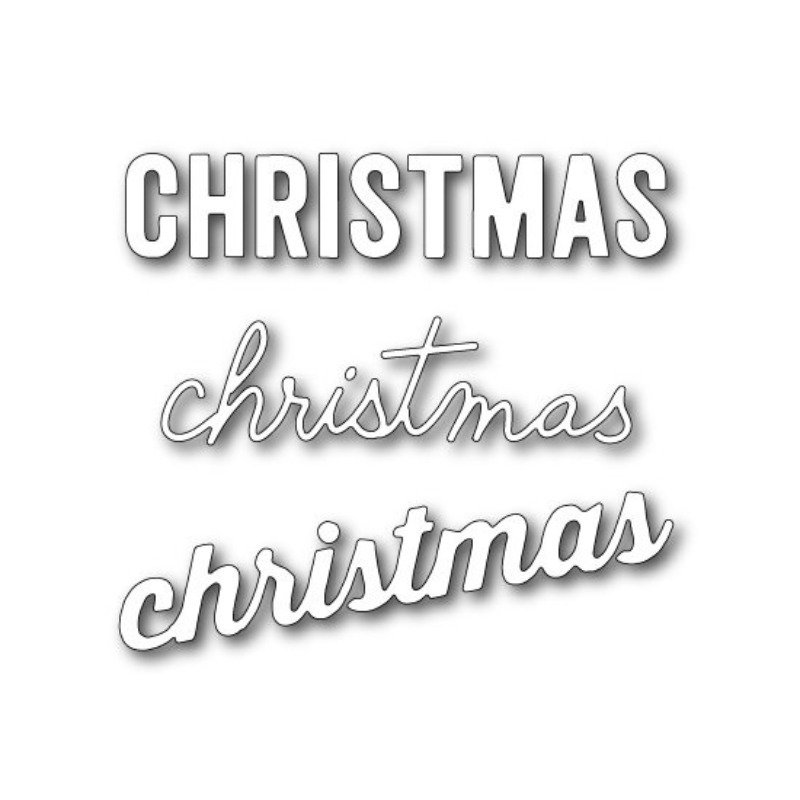 Memory Box - Open Studio - Dies - Christmas