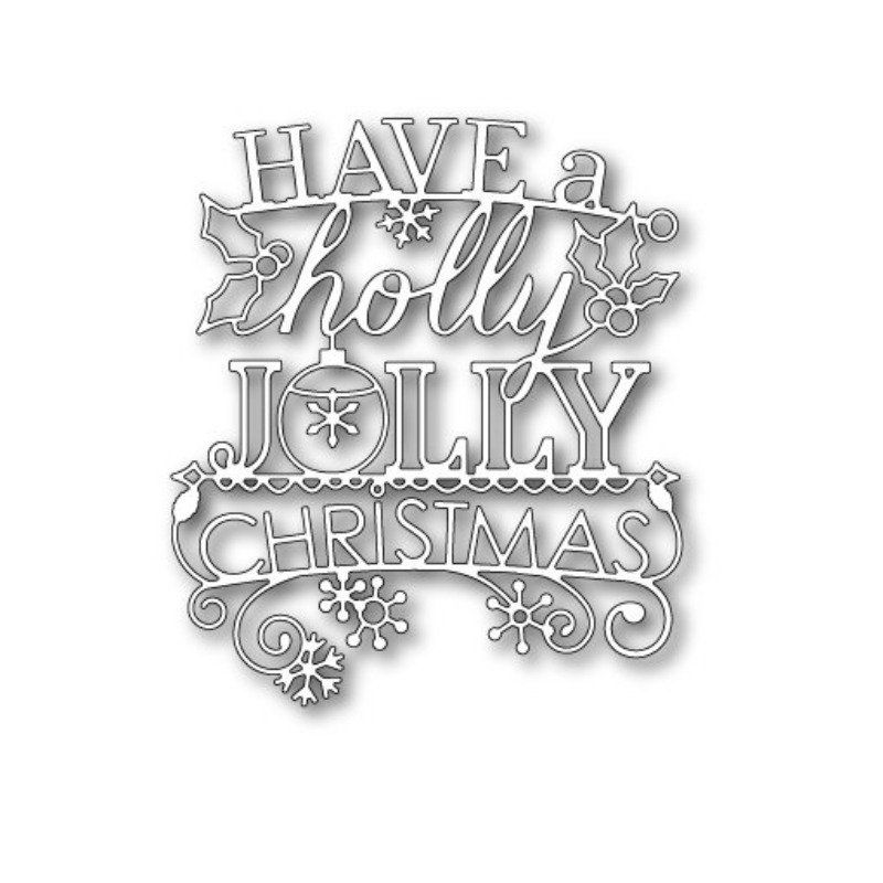 Memory Box - Dies - Have a Jolly Christmas