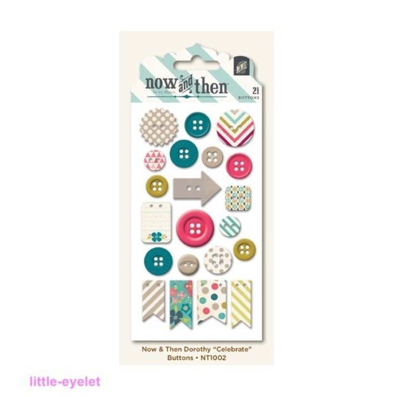 My Mind's Eye - Now and Then - 20 Buttons