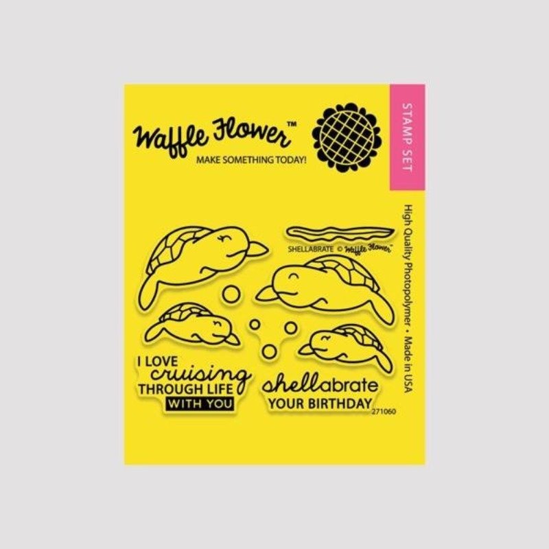 Acrylstempel: Waffle Flower – Shellabrate