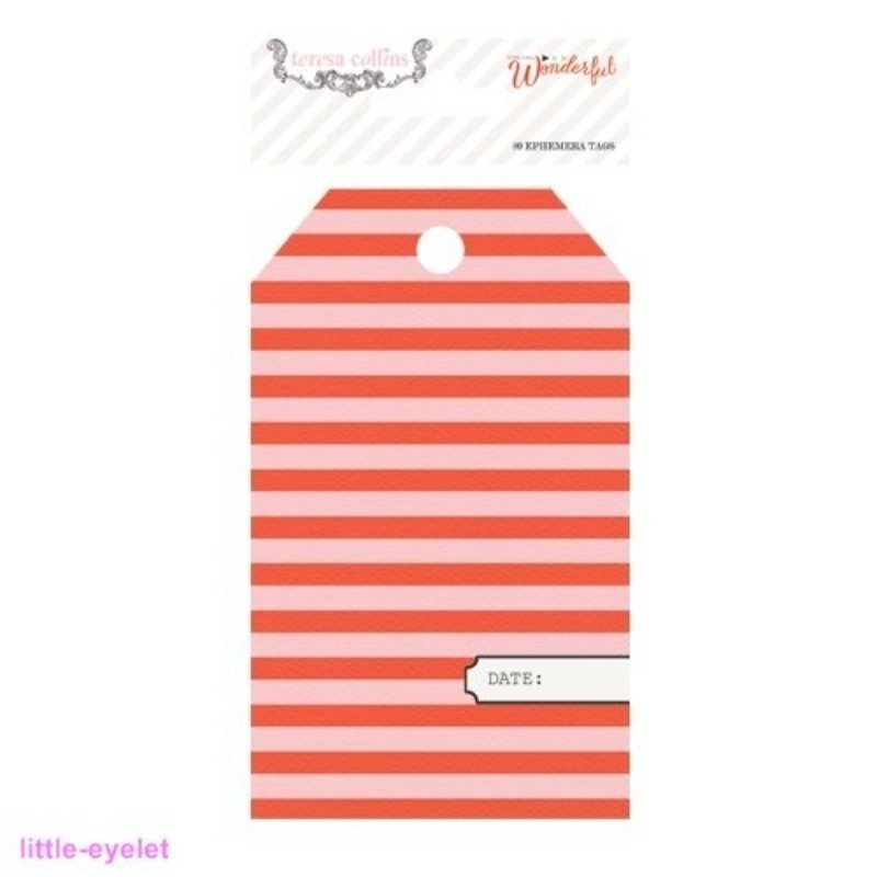 Teresa Collins - Something Wonderful - 20 Ephemera Tags – Bild 2