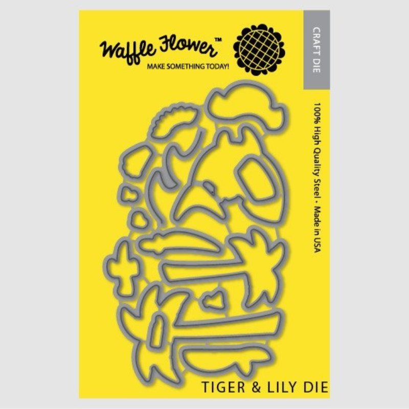Waffle Flower – Die Set – Tiger & Lily 15 pcs