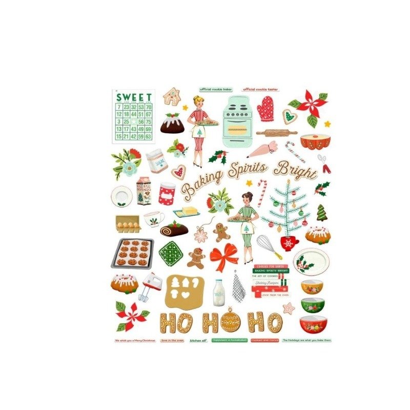 Verzierungen: Fancy Pants Designs - Cookies for Kringle - Ephemera – Bild 3