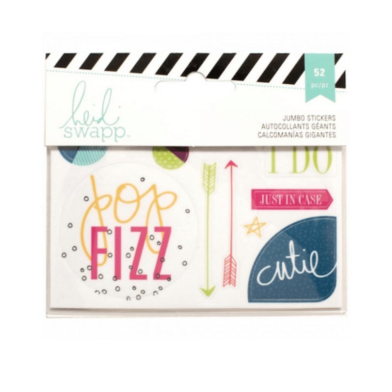 Heidi Swapp – Project Life – Jumbo Stickers 52 pcs