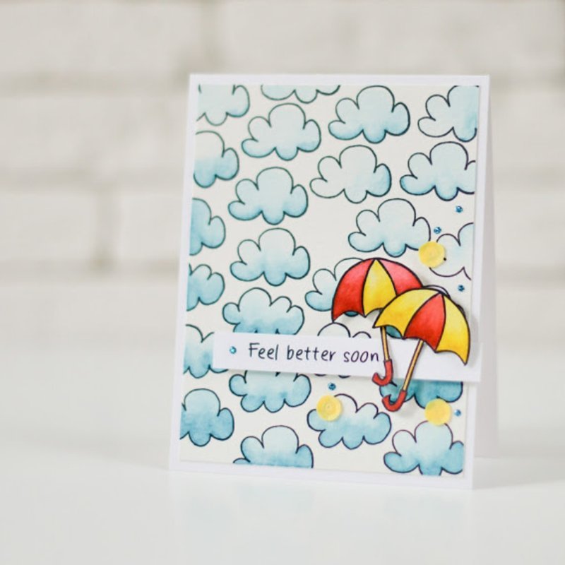Acrylstempel: Jane’s Doodles – Rain or Shine
