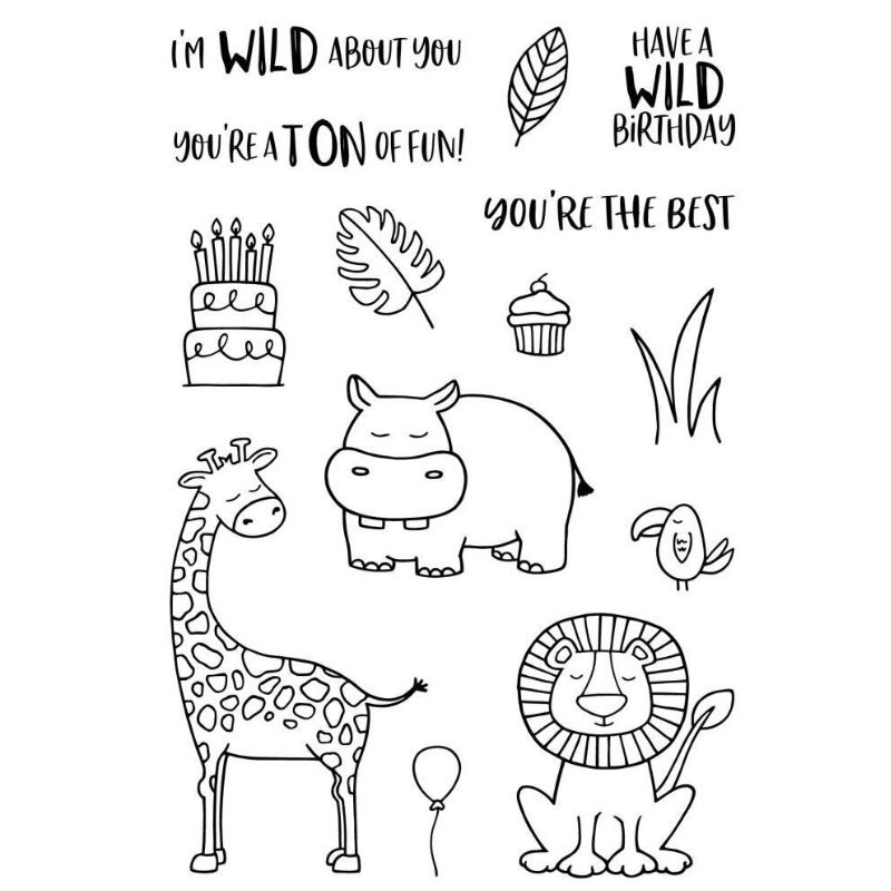 Acrylstempel: Jane's Doodles - Wild – Bild 10