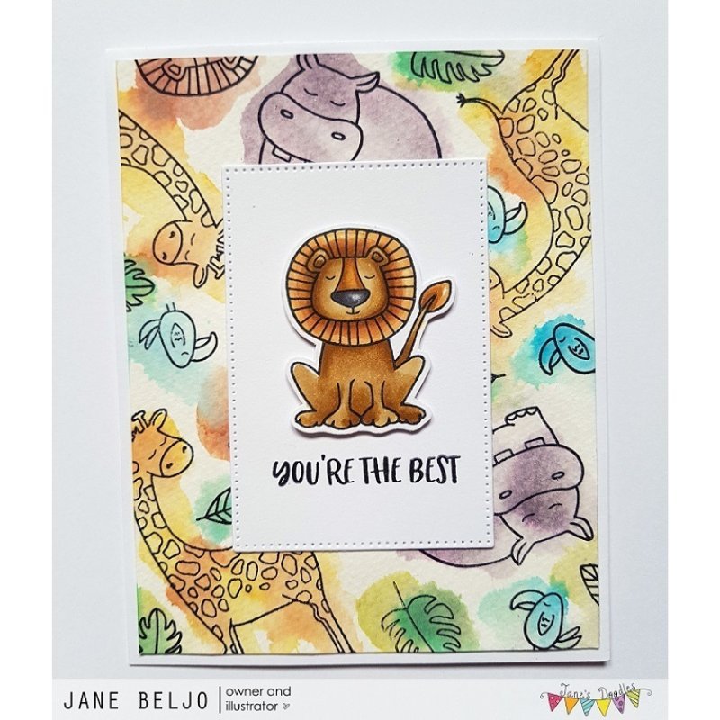 Acrylstempel: Jane's Doodles - Wild – Bild 6