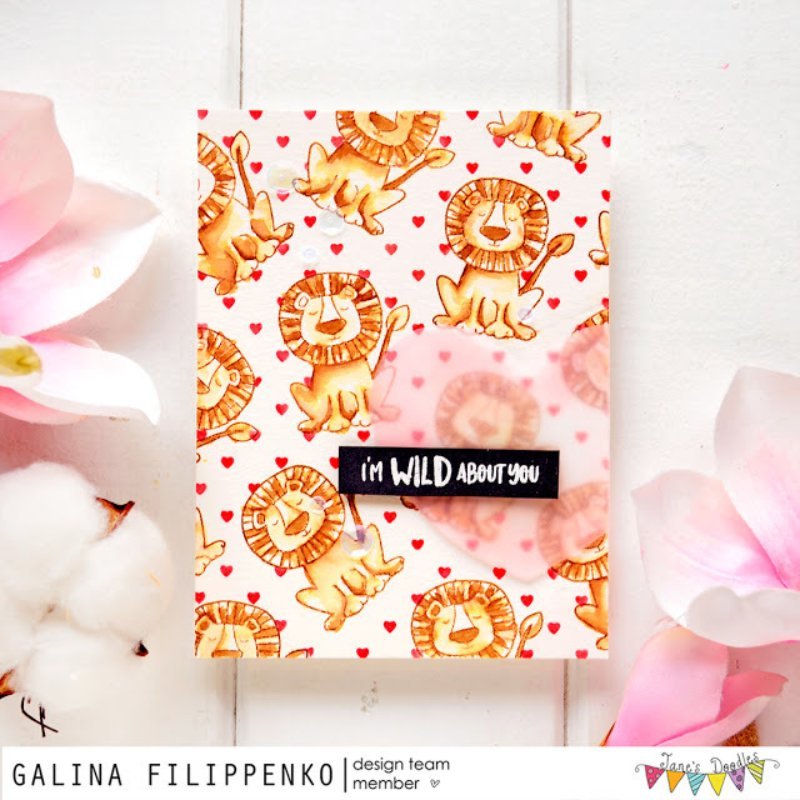 Acrylstempel: Jane's Doodles - Wild – Bild 5
