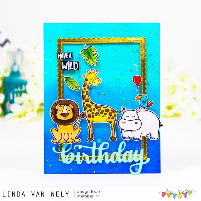Acrylstempel: Jane’s Doodles – Wild