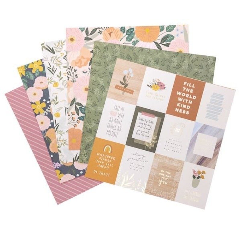 Jen Hadfield - Peaceful Heart - Paper Pad 12 x 12 Inch – Bild 2