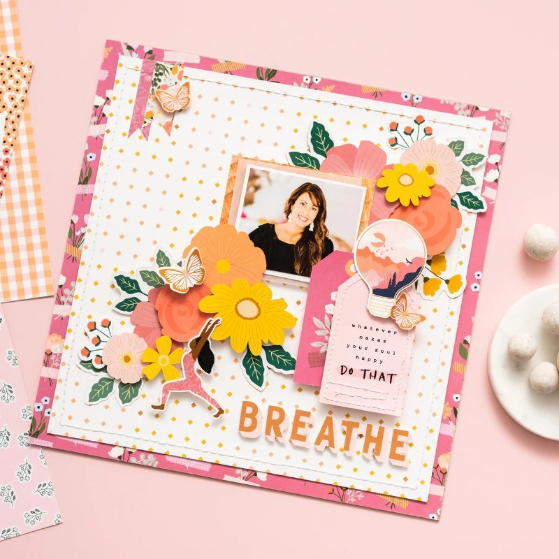 Jen Hadfield - Peaceful Heart - Paper Pad 12 x 12 Inch – Bild 4