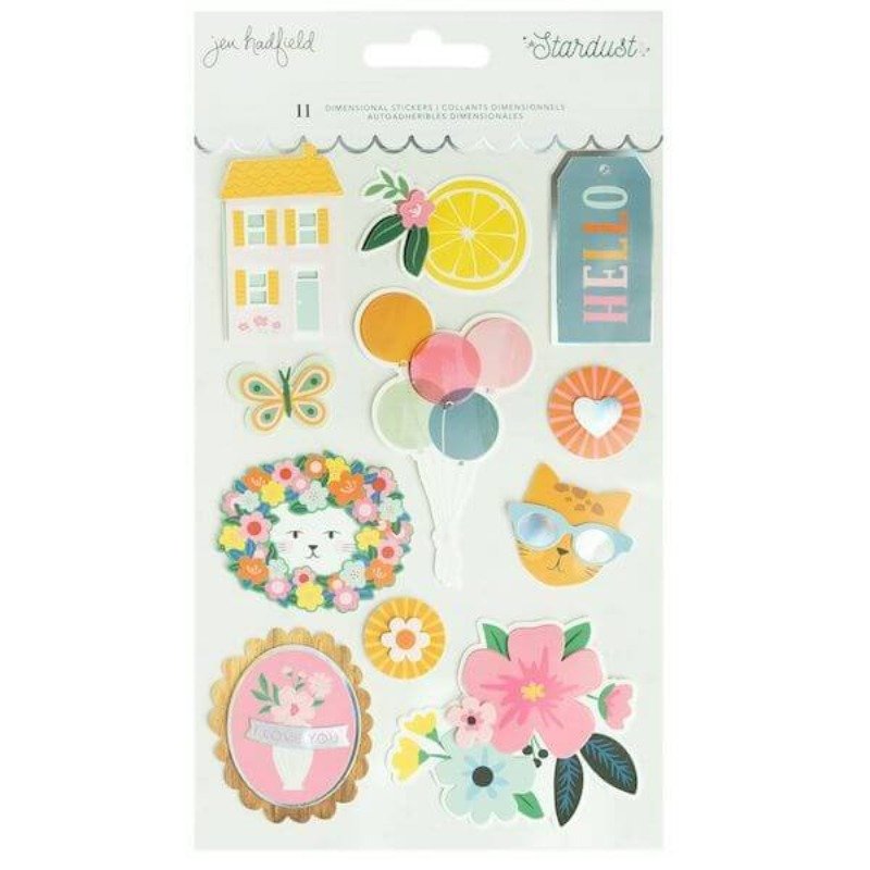 Jen Hadfield – Stardust – Layered Sticker