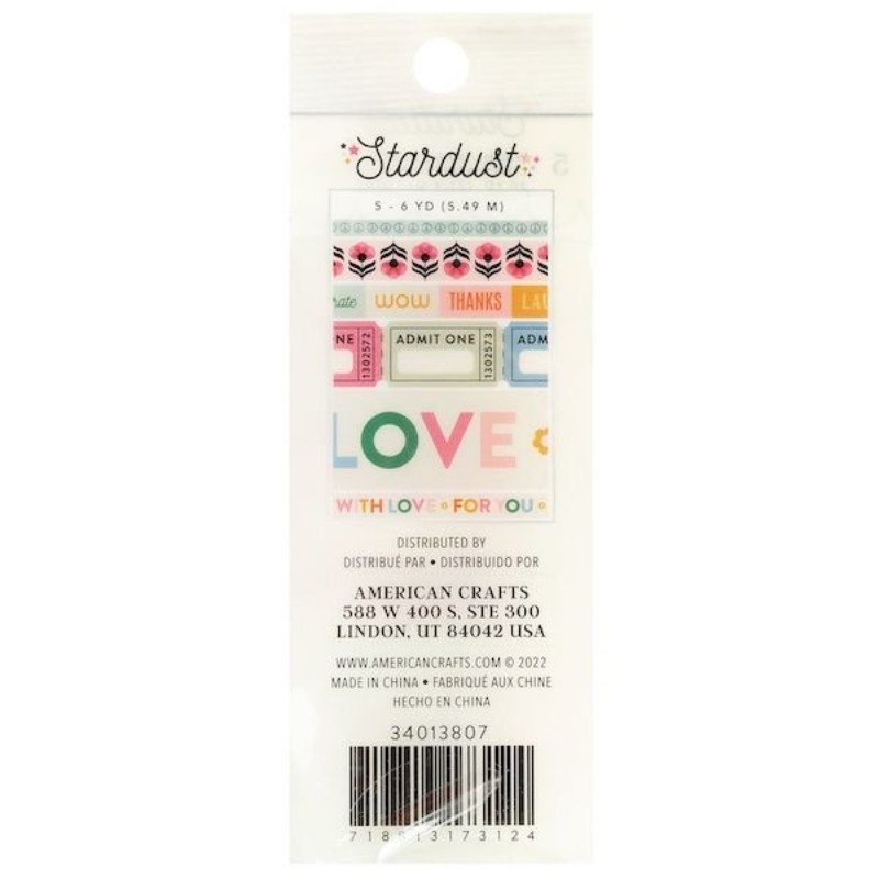Jen Hadfield – Stardust – 5 Washi Tape Rollen