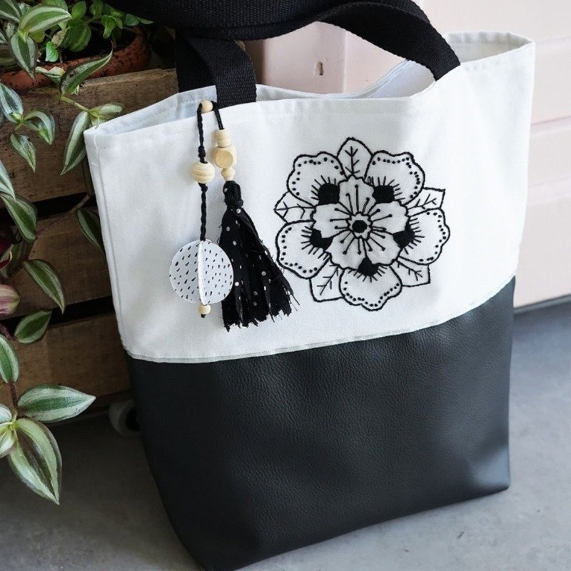 Stickset: Kesi'Art - Stickset - Schwarzes Mandala – Bild 4