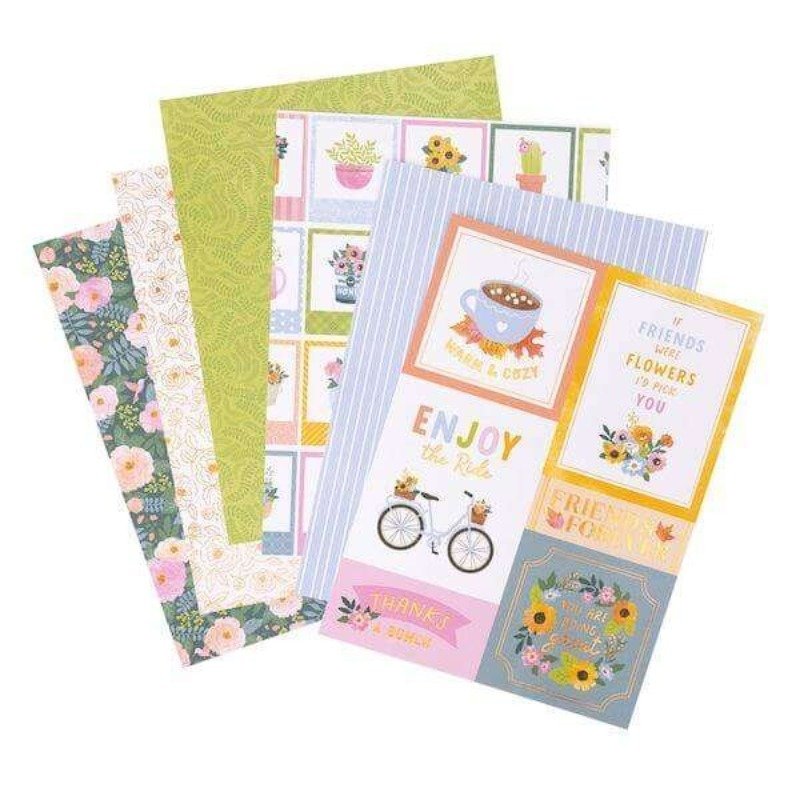 Papierblock: Paige Evans - Garden Shoppe - 6 x 8 Inch Paper Pad – Bild 3