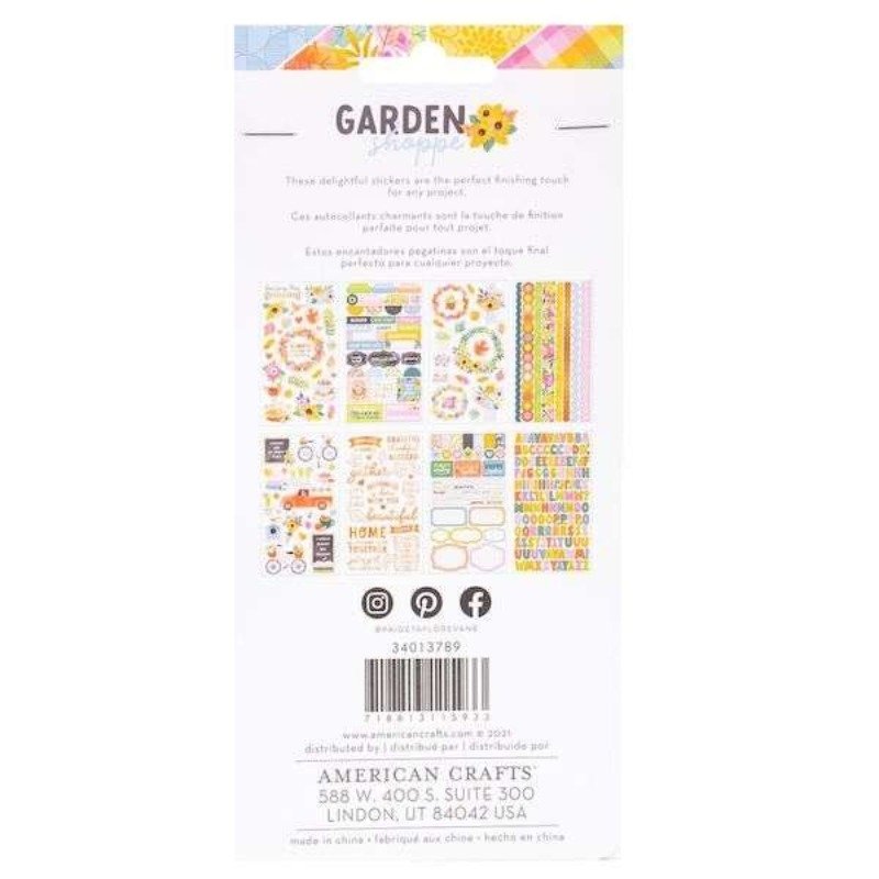 Aufkleber-Buch: Paige Evans – Garden Shoppe