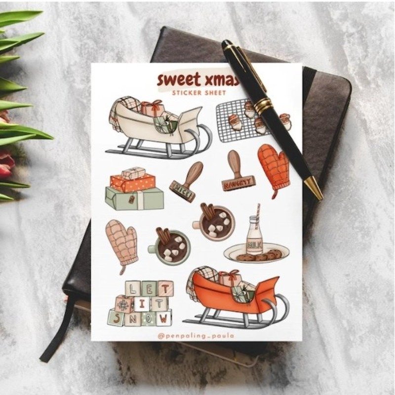 Penpaling Paula – Sweet X-Mas – Sticker