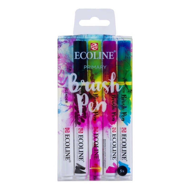 Royal Talens – Ecoline – Brush Pen Set Primär