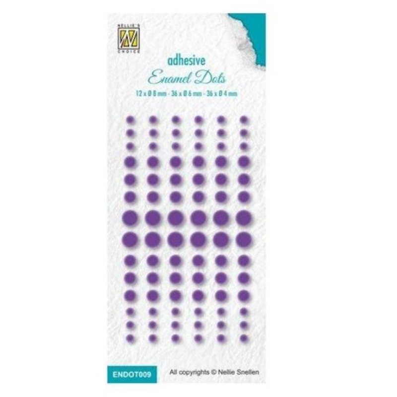 Nellie´s Choice – Enamel Dots violett